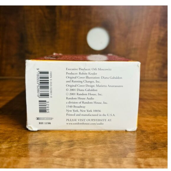 The Fiery Cross book 5 Diana Gabaldon Outlander cassette tapes - Picture 4 of 4